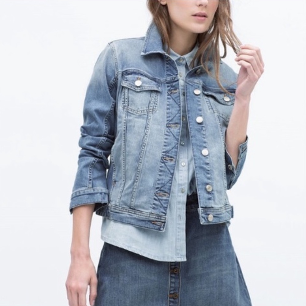Zara Basic Z1975 Denim Jacket